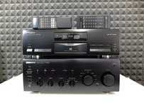Zestaw stereo wzmacniacz i odtwarzacz cd: PIONEER A-604R + PD-S703