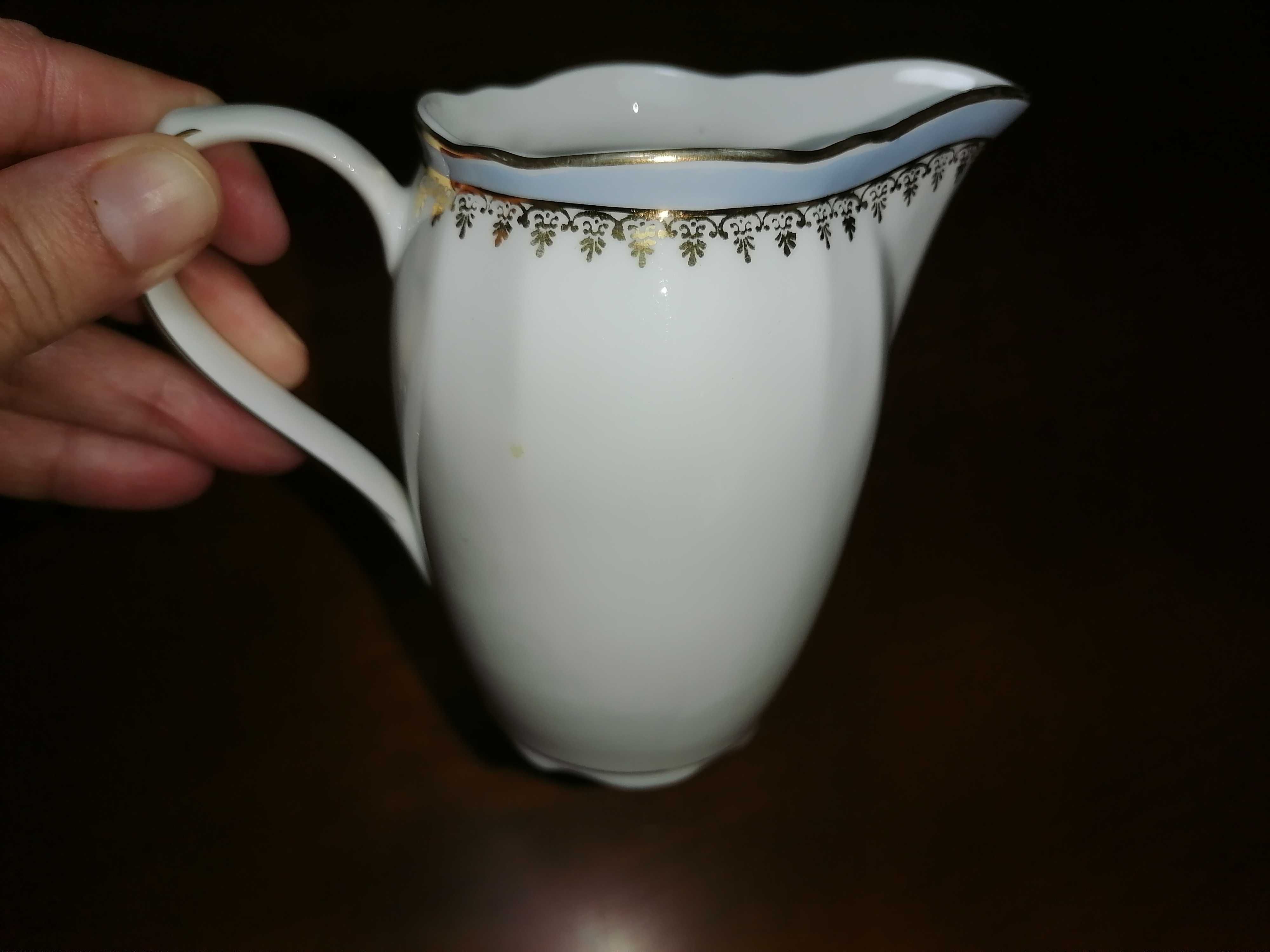 Serviço de café S.P Coimbra Portugal em Porcelana Fina