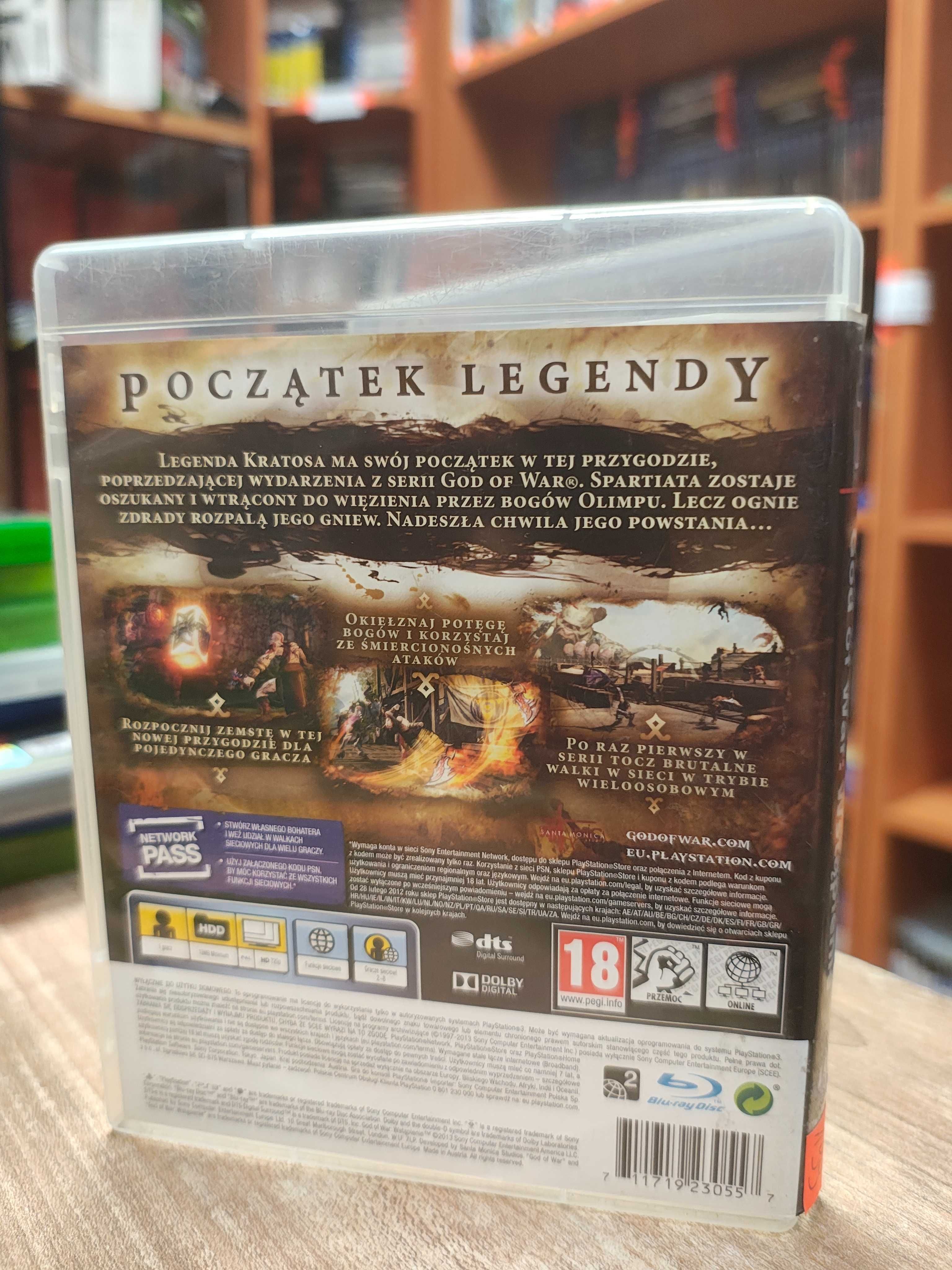 God of War: Wstąpienie PlayStation 3 PS3 3xPL Po POLSKU SklepRetroWWA