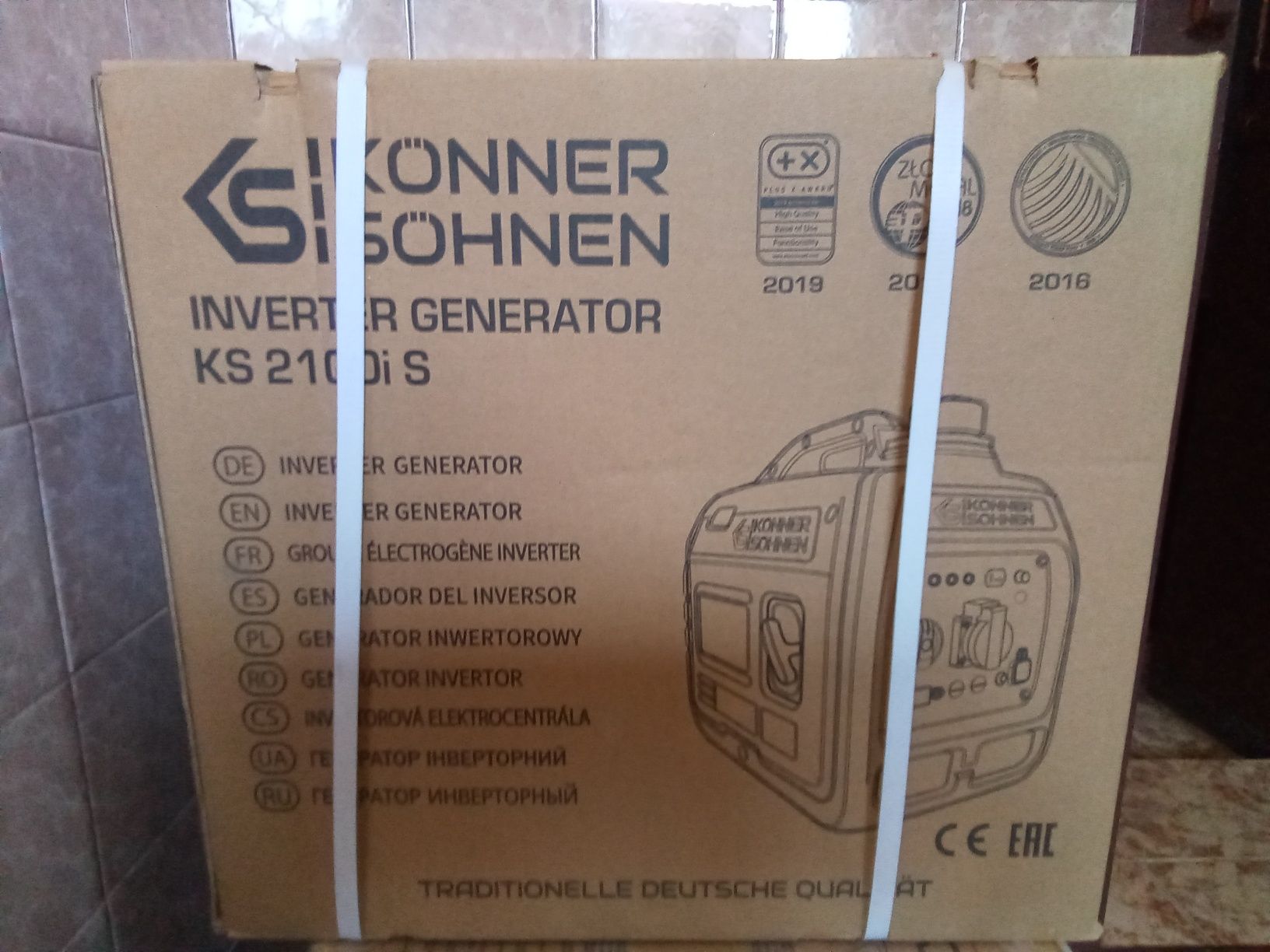 Продам генератор инверторный Konner&Sohnen KS 2100i S