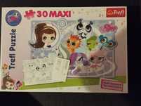 Trefl nowe puzzle dwustronne maxi 30 elementów Littlest Pet Shop