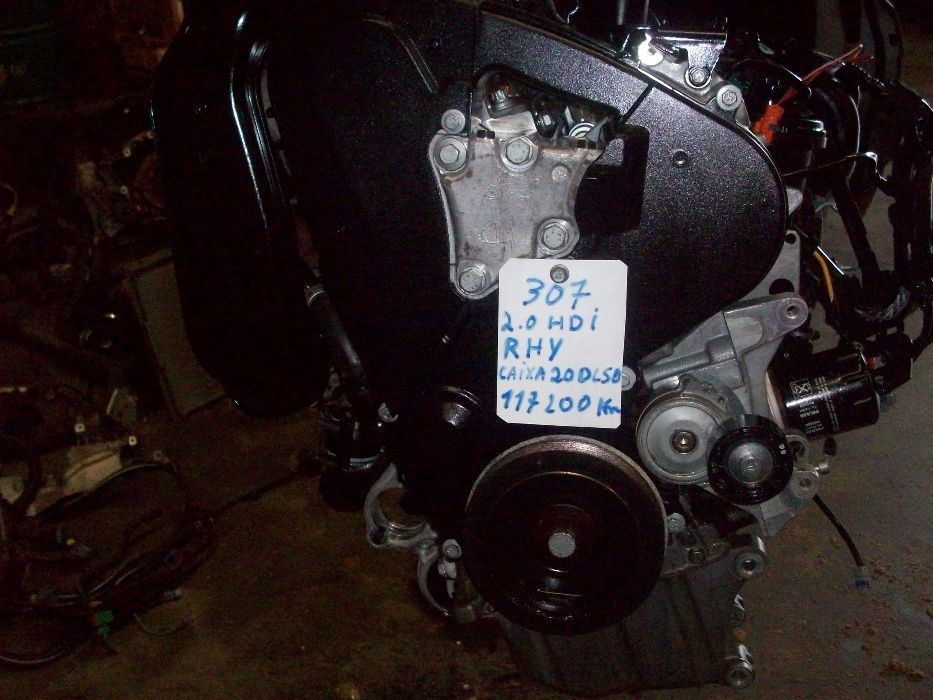Motor 2.0 hdi REF RHY,COM 117200 KM, COM GARANTIA.