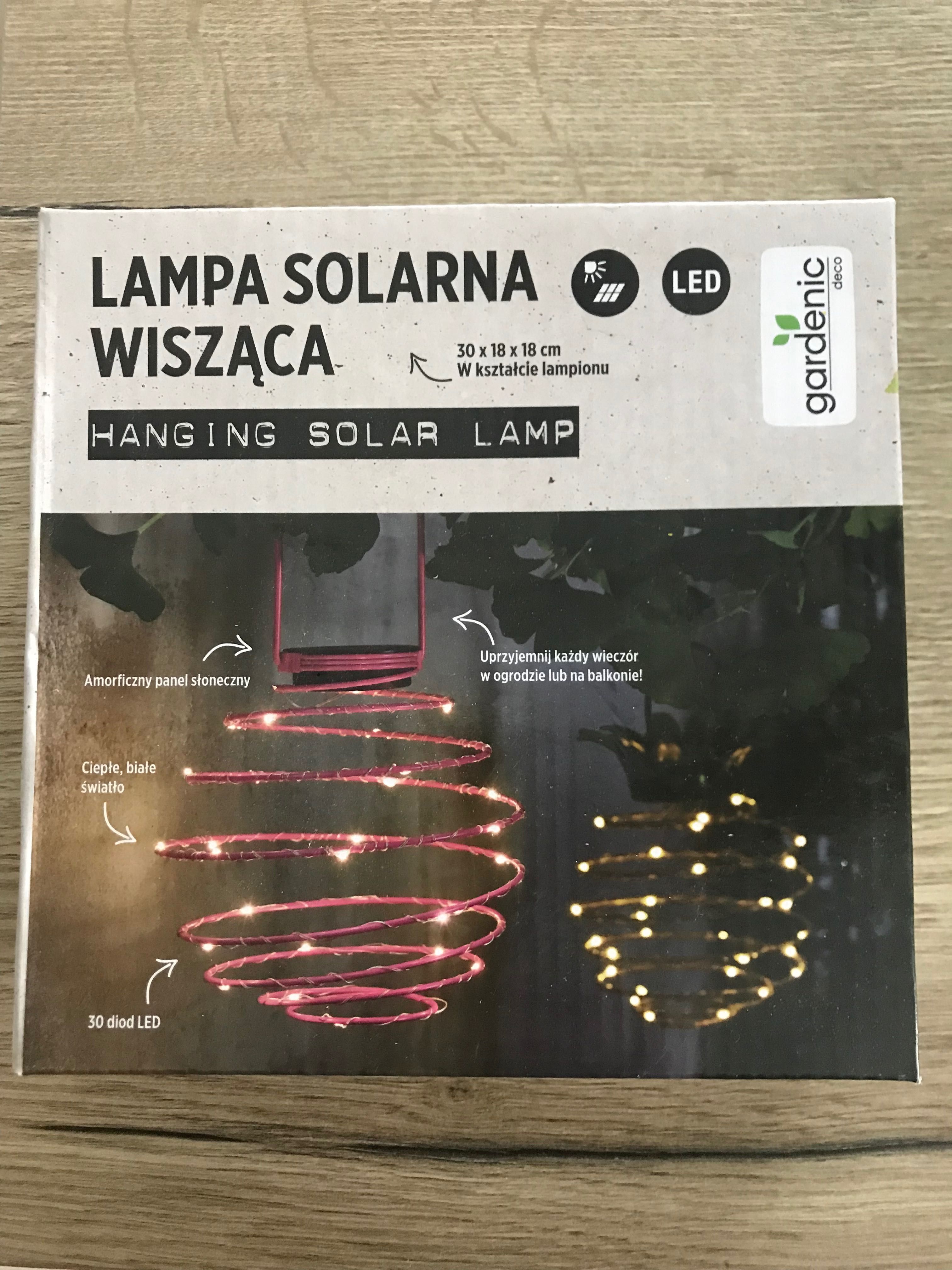 Lampa solarna led gardenic