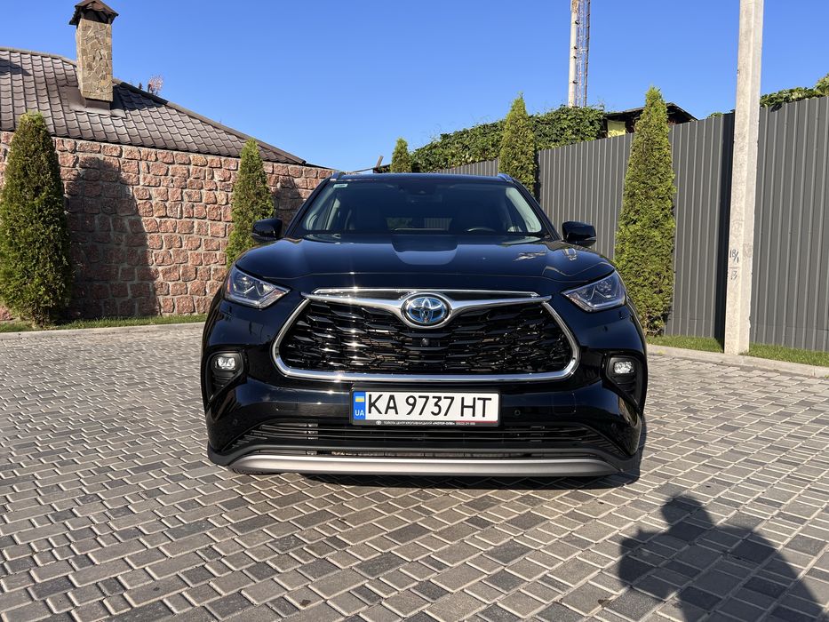 Toyota Highlander Hybrid 2021 | Офіційний |Чорний 47 пробіг. 1 власник