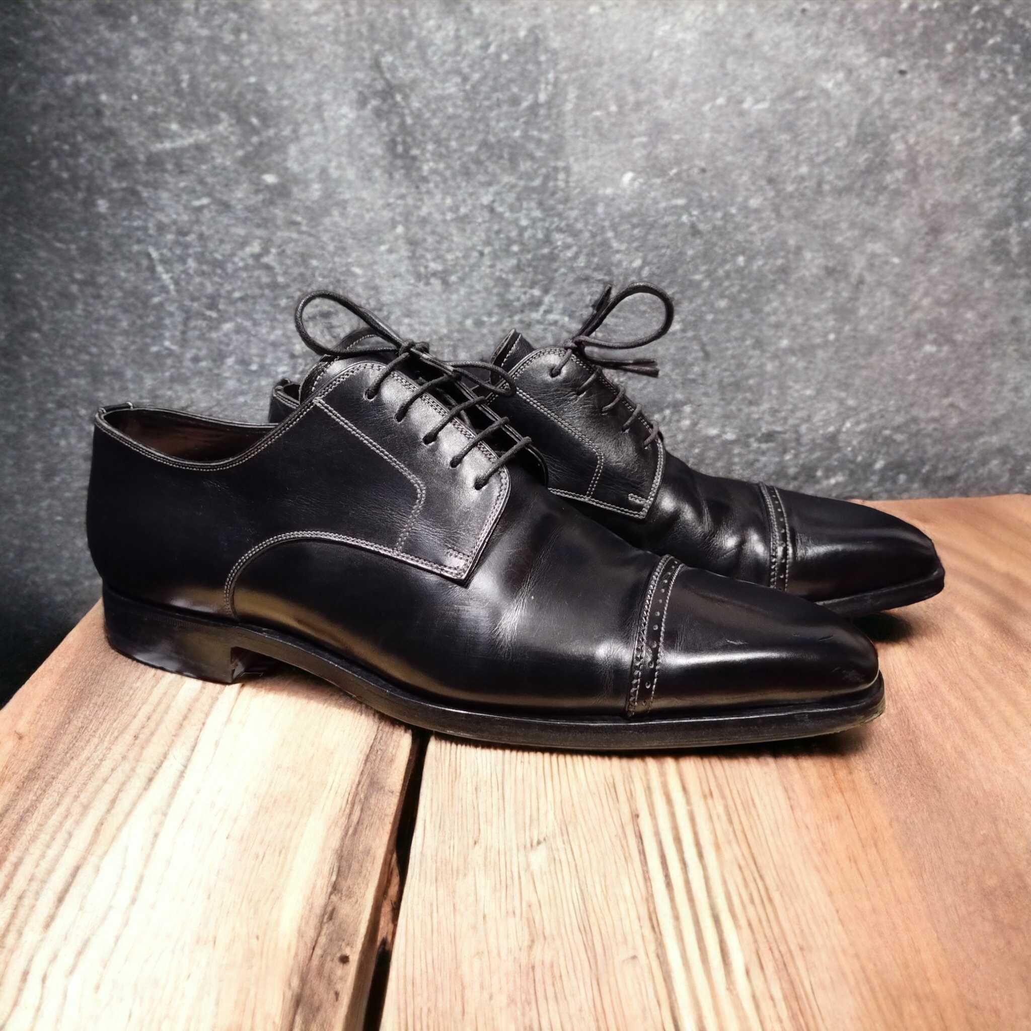 Туфли дерби Santoni р-р. 43-й (28 см)