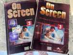 Продам книгу та зошит On Screen 3