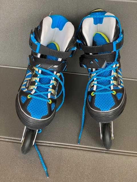 Rolki OXELO Fit 5 JR Rozmiar  (regulowany) 38-41  (nie używane)