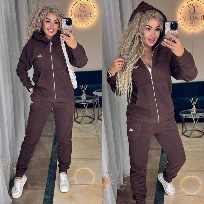 Жіночий теплий костюм фліс двосторонній | женский костюм модель 1005