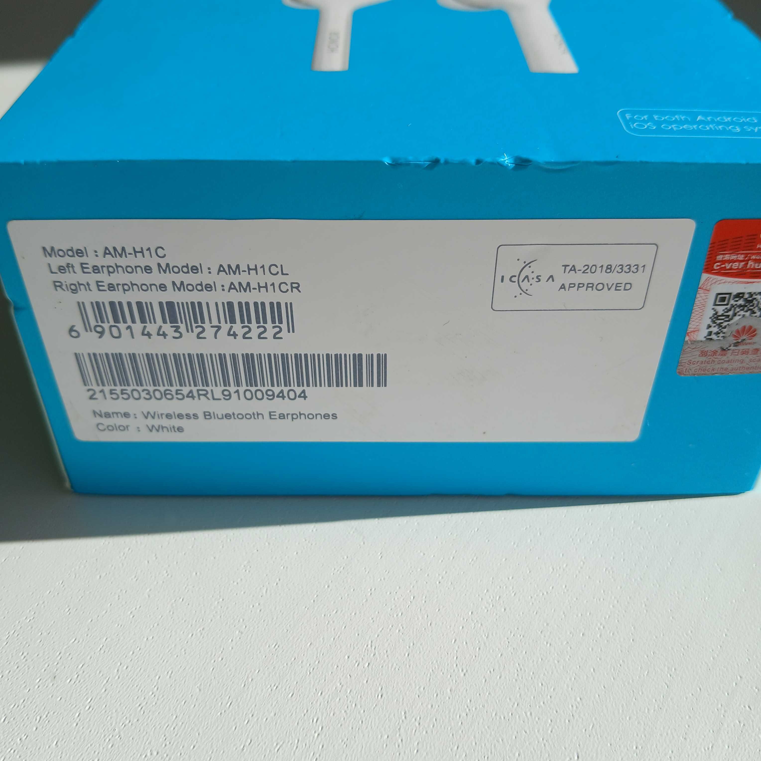 Auriculares Bluetooth True Wireless HONOR Flypods Lite como Novos
