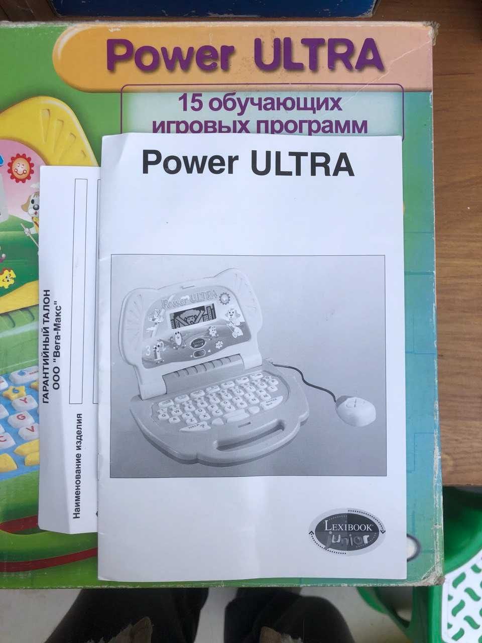 Детский игровой компьютер Power ULTRA Lexibook Junior (возраст 3+)