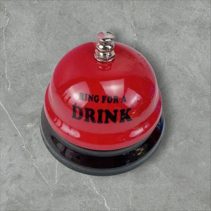 Dzwonek metalowy, ozdobny