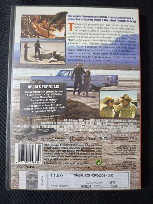 DVD Trabalhos Forçados.