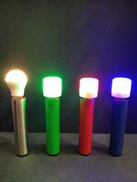 Лампа usb з акумулятором, світильник, нічник, ліхтари,  різнокольорові