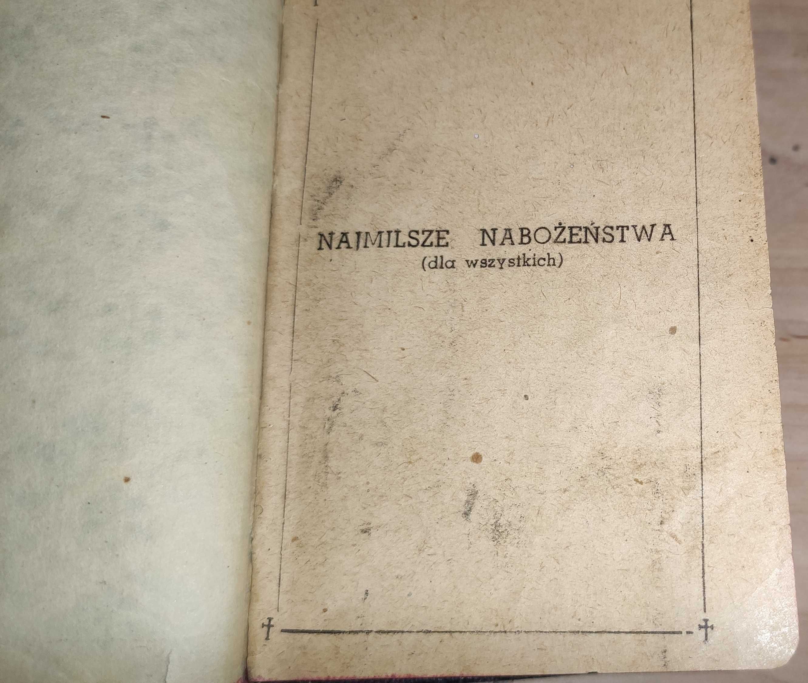 Najmilsze nabożeństwa modlitewnik 1937 modlitwy codzienne