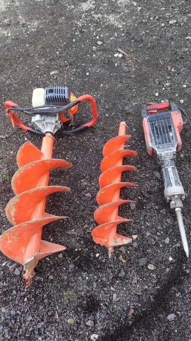 Wiertnica glebowa swider ogrodzenia mlot yato  betoniarka wynajem