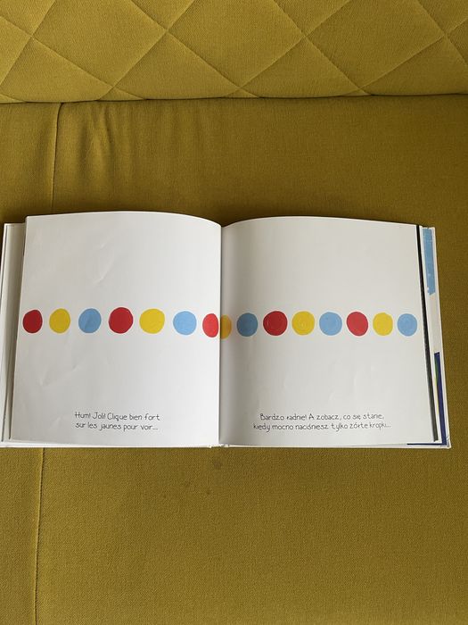 Ksiazka dla dzieci Nacisnij mnie