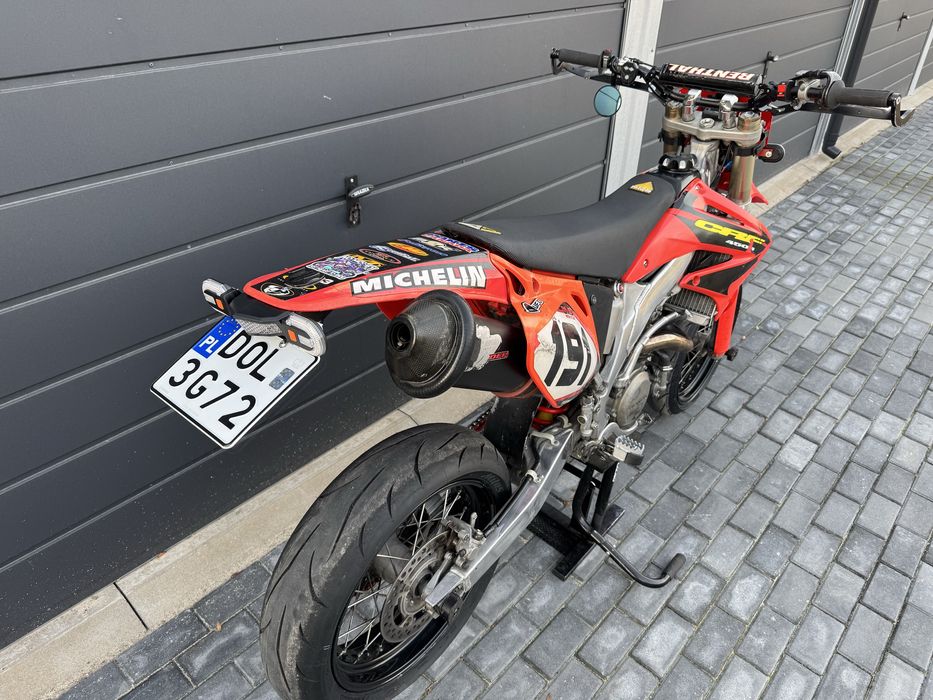 Honda CRF450R Supermoto Zarejestrowna