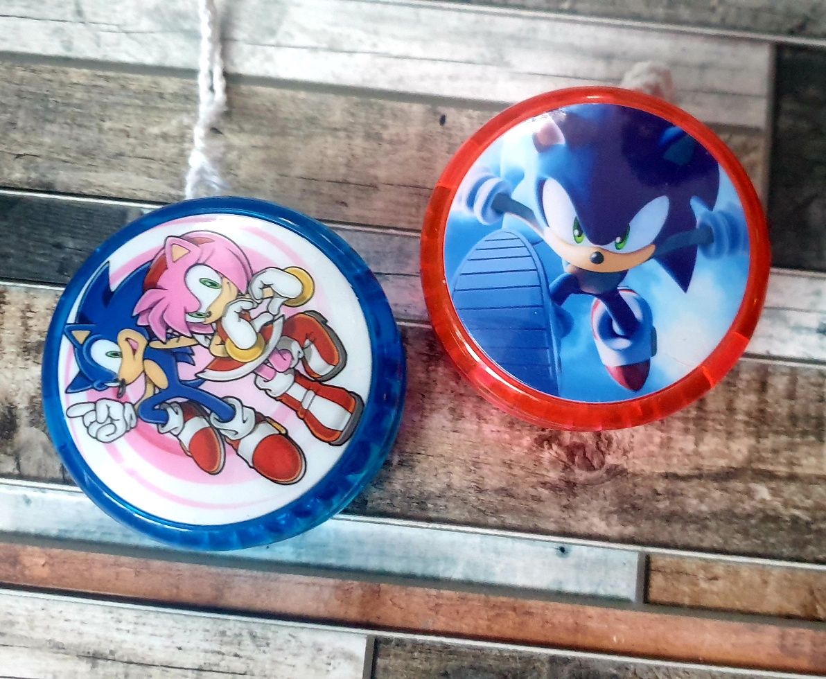 Zestaw 2 sztuk jojo yo-yo Sonic