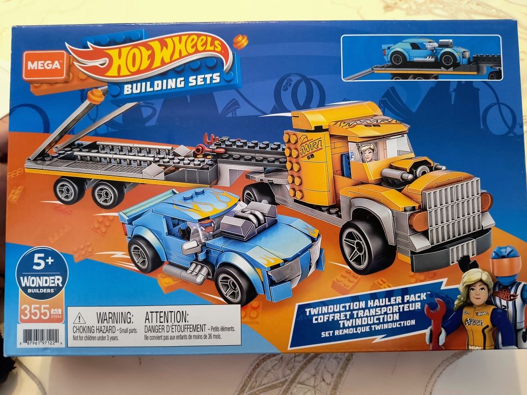 Hotwheels bulding sets klocki