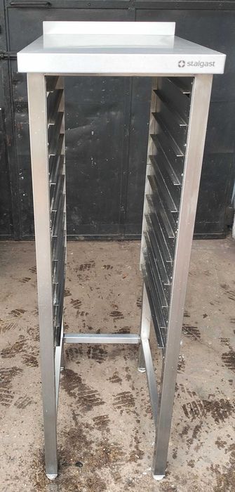Stół gastronomiczny Regał z prowadnicami na GN 45x70x140