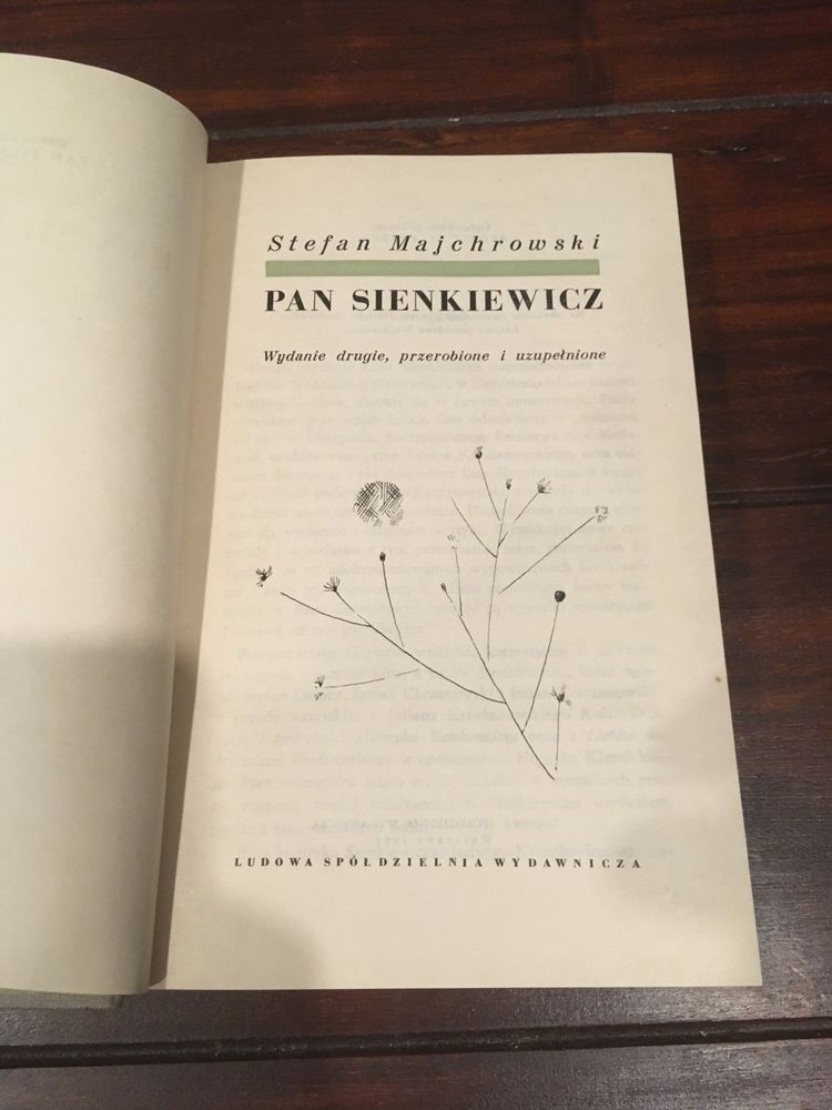 Stefan Majchrowski - Pan Sienkiewicz