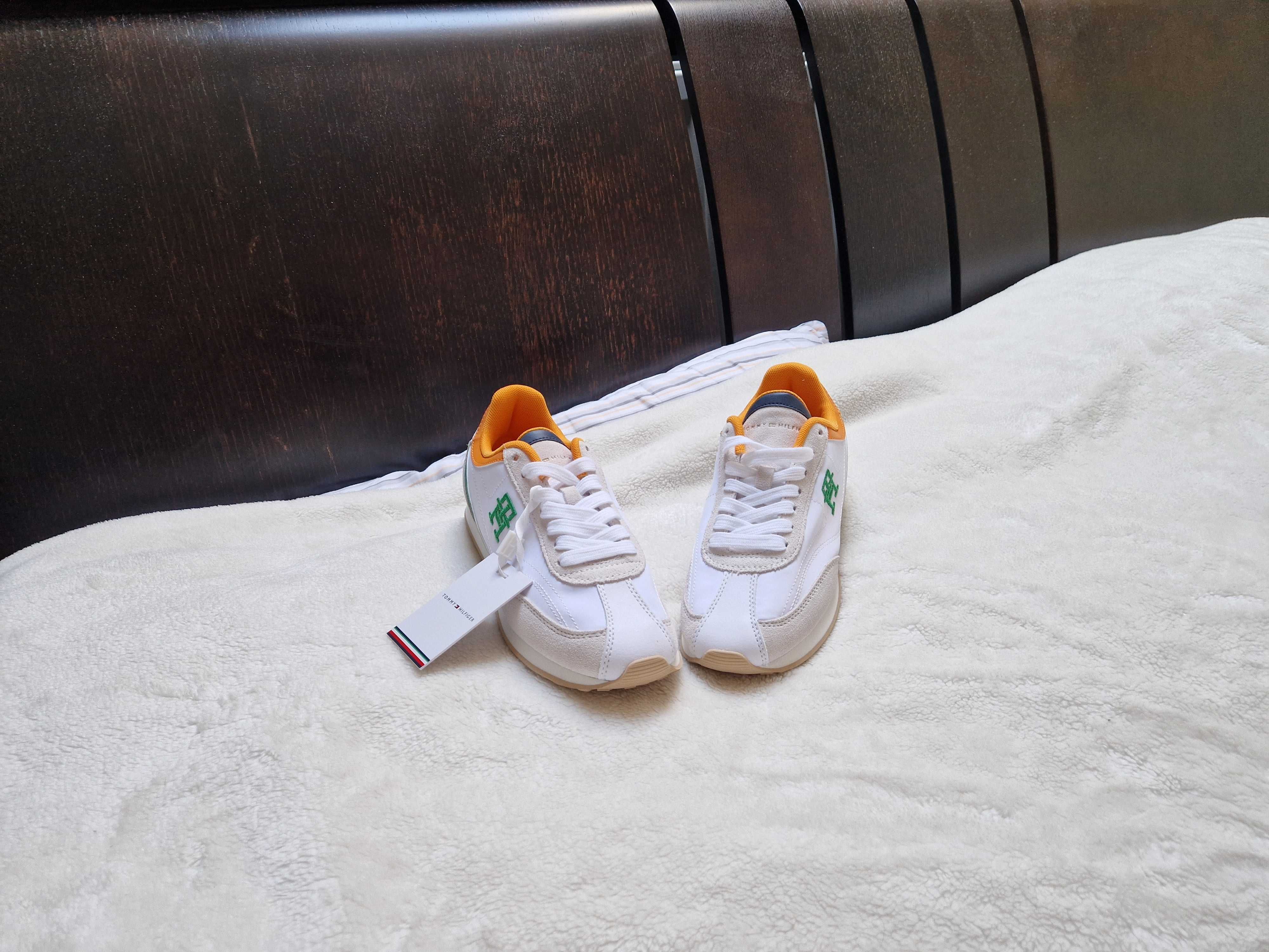 Nowe białe damskie buty sportowe sneakersy Tommy Hilfiger rozmiar 37