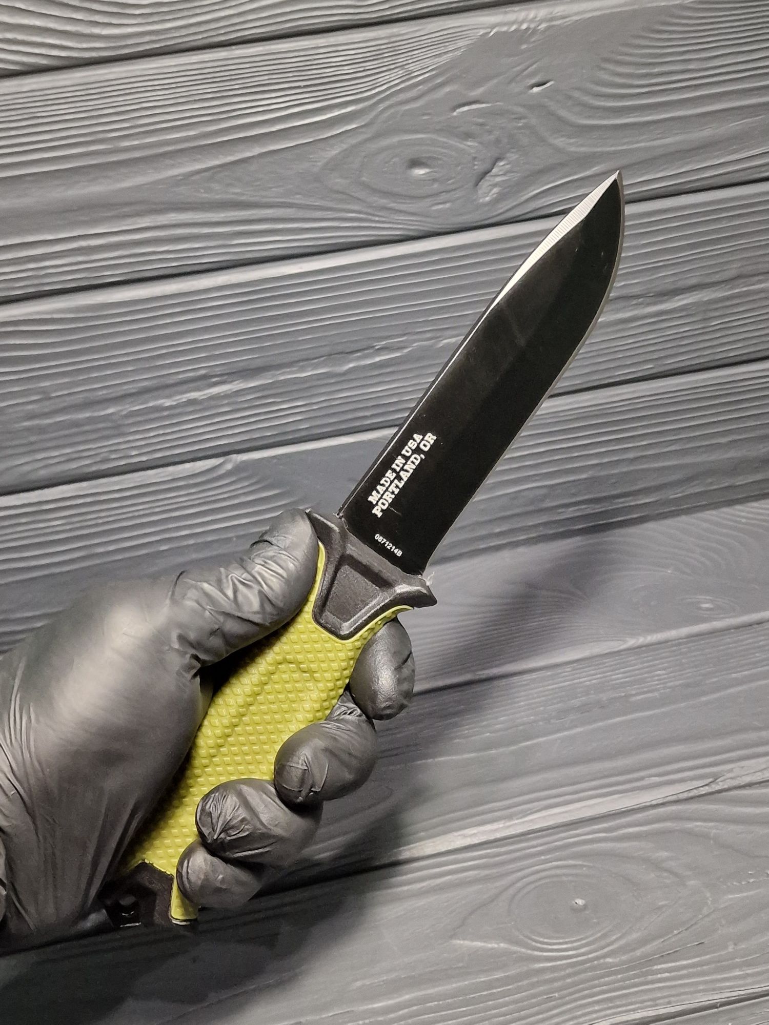 Тактический армейский нож Gerber StrongArm/олива/с гравировкой.