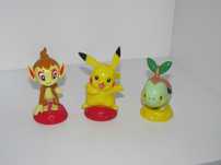 Pack de 3 Figuras Pokemon/ Nintendo 2007