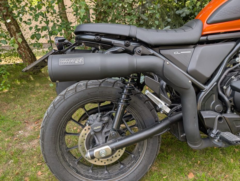 Honda CL500 tłumik Vance & Hines