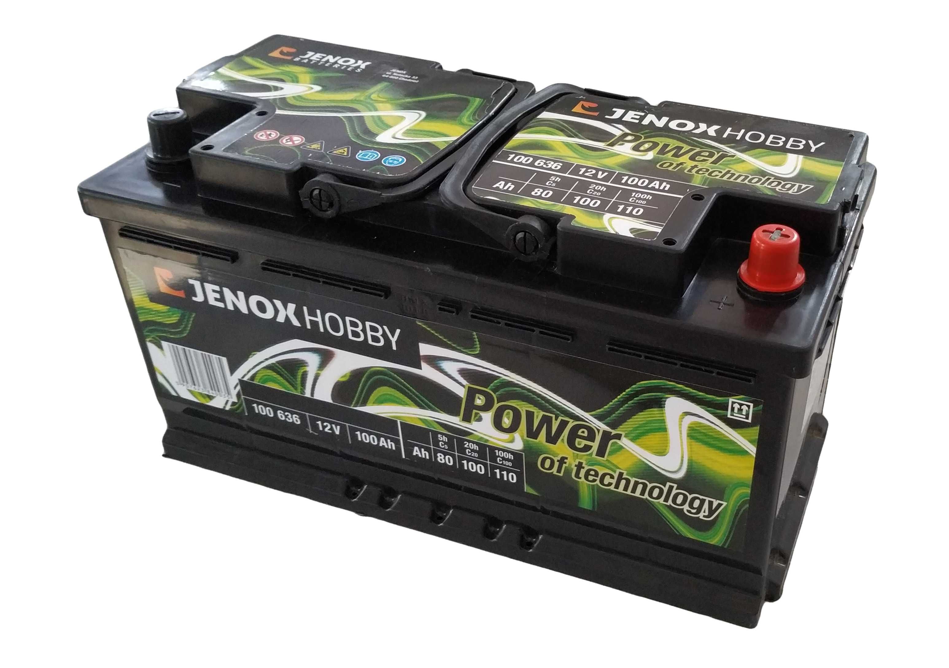 Akumulator Jenox Hobby 100Ah 12V pojemnościowy Wrocław Promocja!