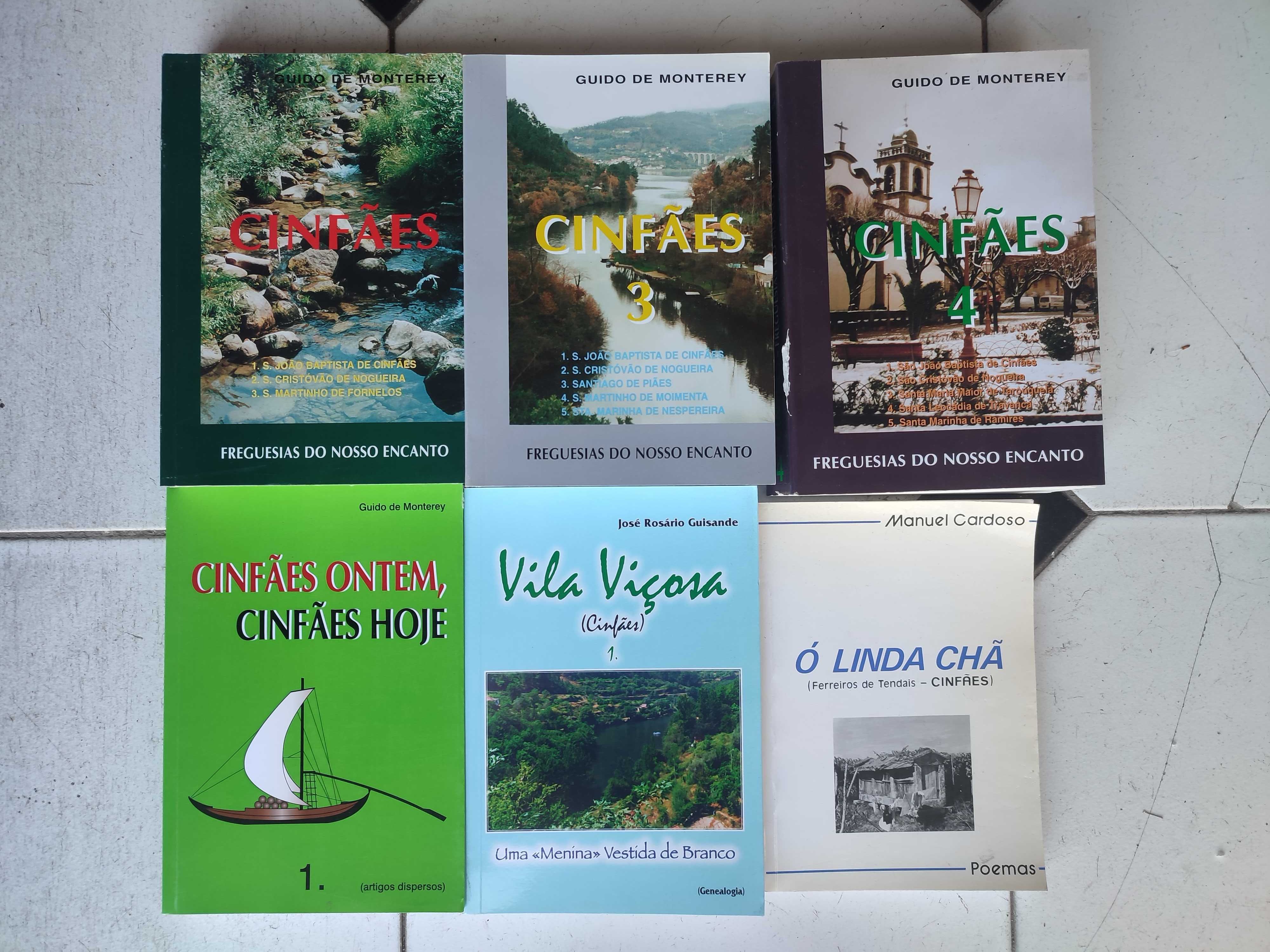 6 livros sobre Cinfães