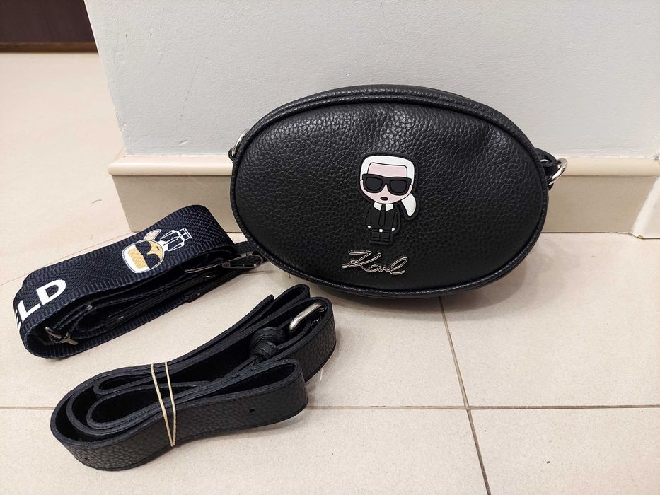 Nowa nerka torebka Karl Lagerfeld. 2 paski