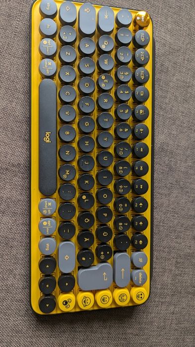 Klawiatura mechaniczna bezprzewodowa Logitech Pop Keys - stan wzorowy
