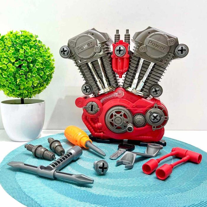 Музичний двигун конструктор імітація запалювання двигуна  (661-183)