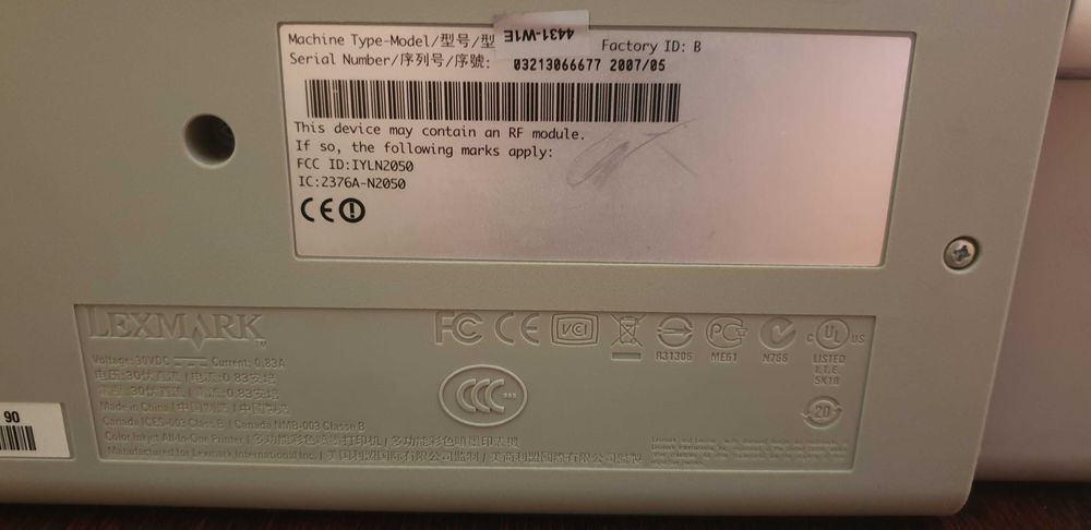 Drukarka Lexmark X4530