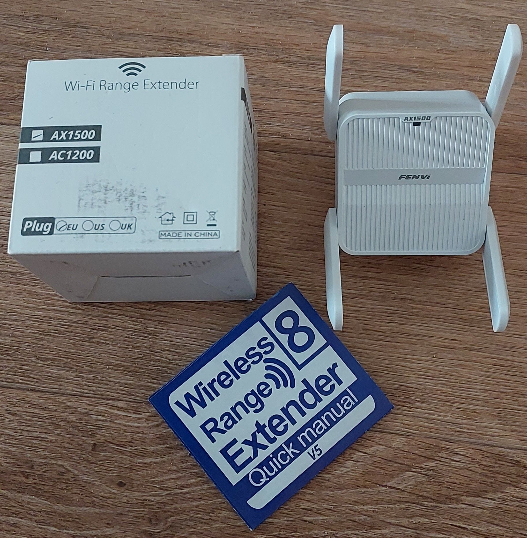 (НОВЬІЙ) Peпитep FENVI AX1500 Wi-Fi 6 Dual Band Extender Ретранслятор