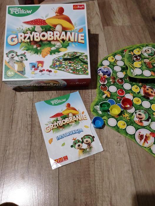 Gra grzybobranie rodzina Treflików