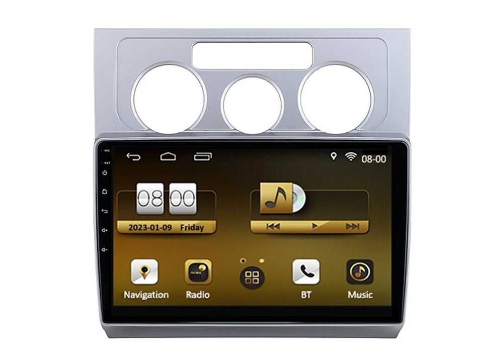 Radio samochodowe Android Volkswagen Touran (10.1, Manual AC) 2004-08