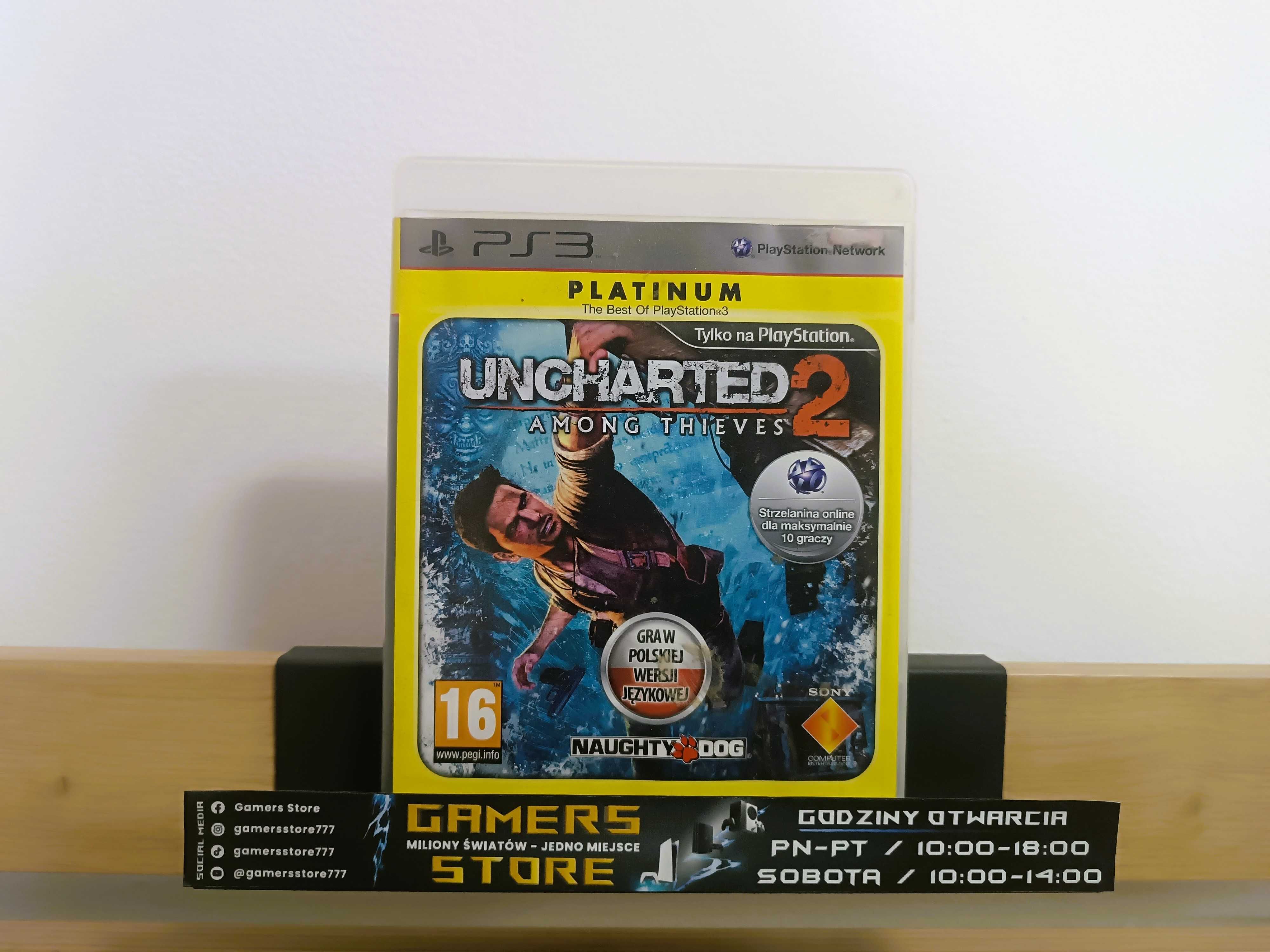 UNCHARTED 2: Among Thieves - PlayStation 3 - GAMERS STORE