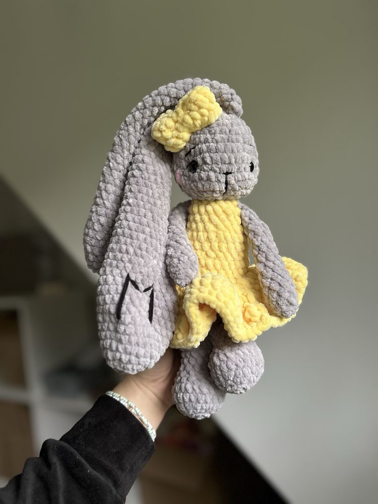 Krolik na szyelku hamdmade