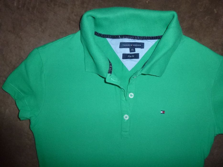 TOMMY HILFIGER bluzka, podkoszulek polo oryginalna 164 cm XS/S