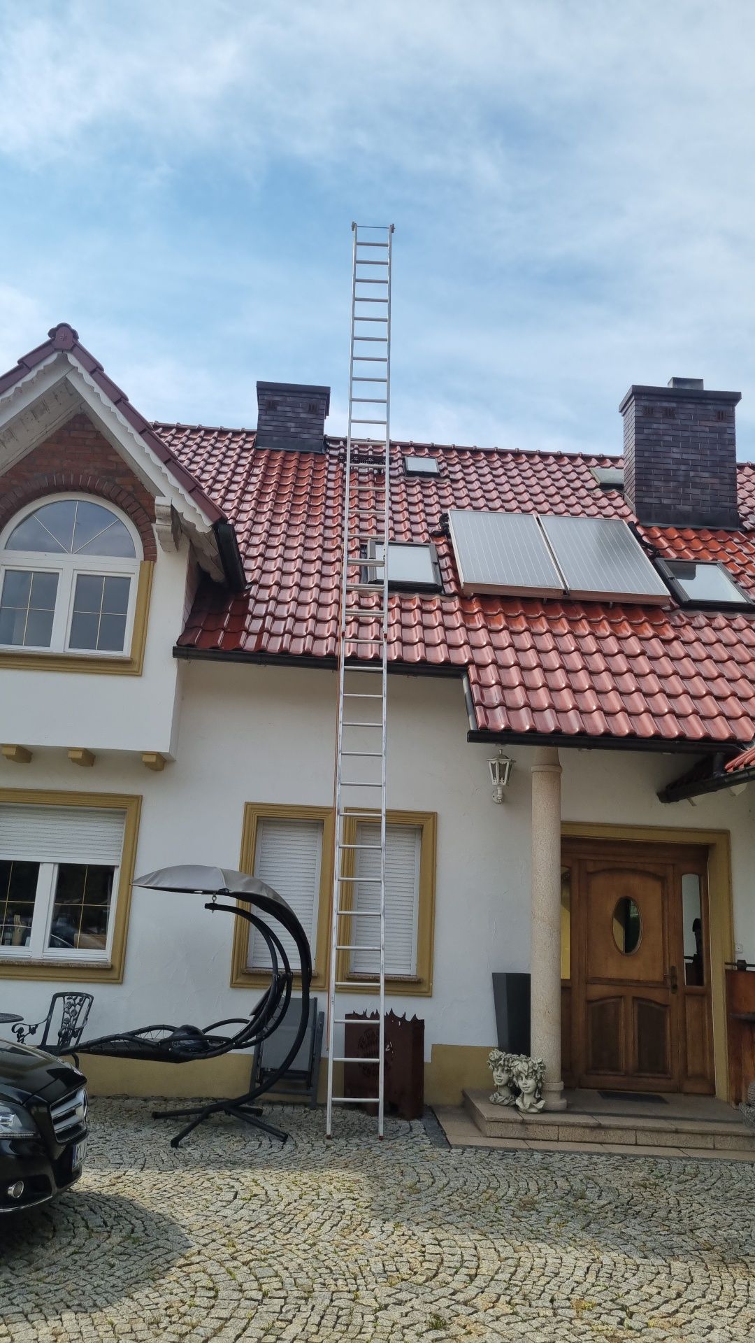 Drabina  hailo 9.5 metra strażacka
