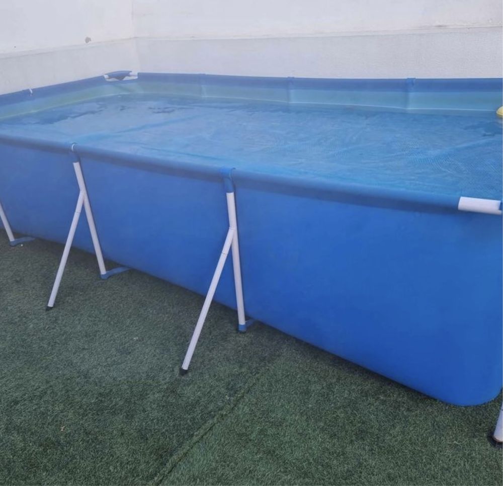 Piscina Intex 4 x 211 x 0,80 e todos acessorios