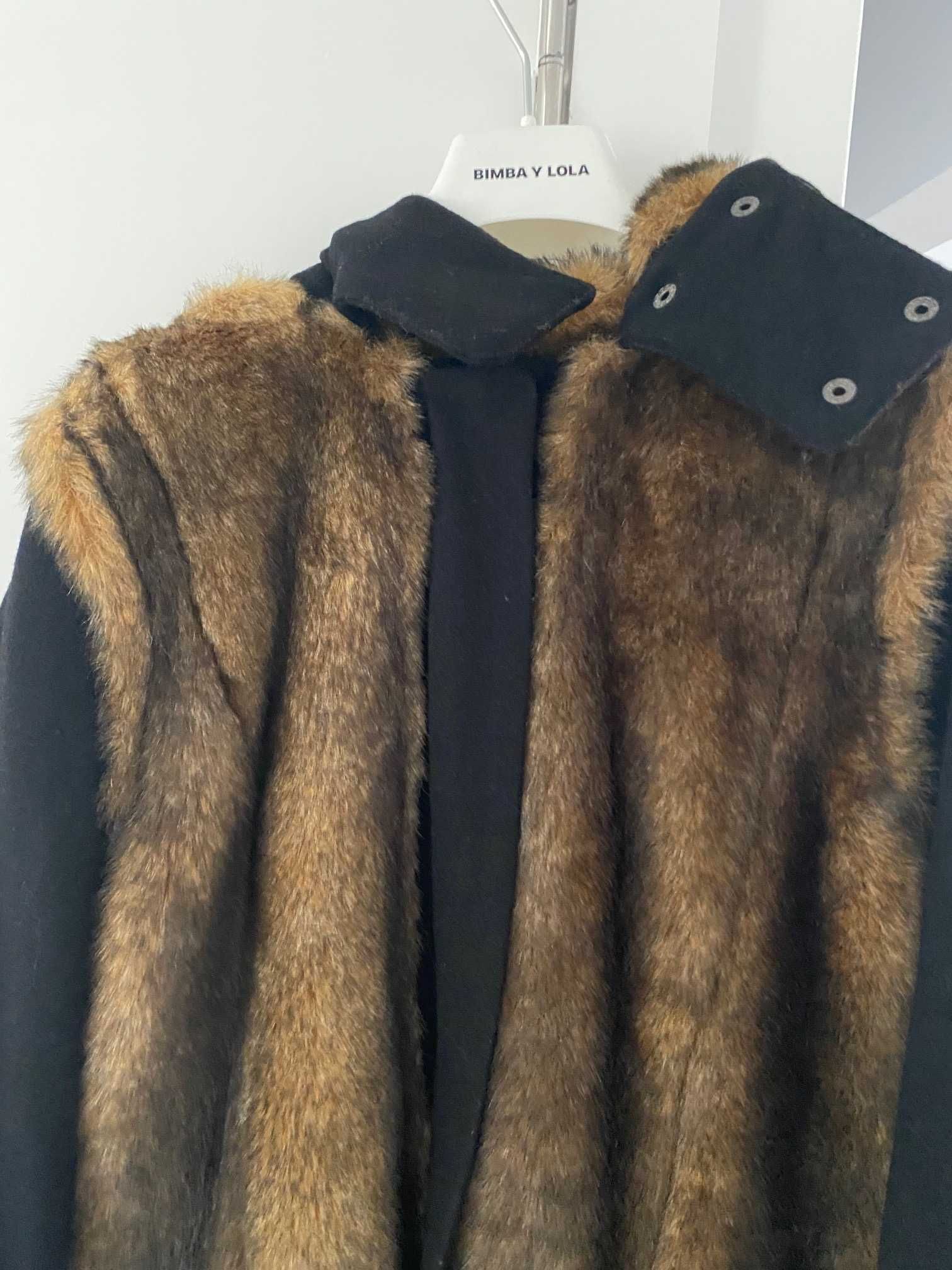 casaco de inverno com pêlo BIMBA y Lola