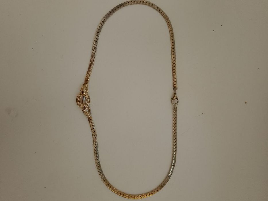 Ожерелье под золото бижутерия
