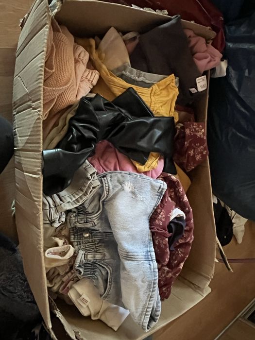 Paka ubrań dziewczynka mix Zara, H&M tanio okazja