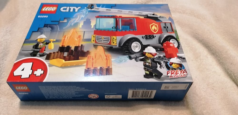 Lego 60280 wóz strażacki z drabiną