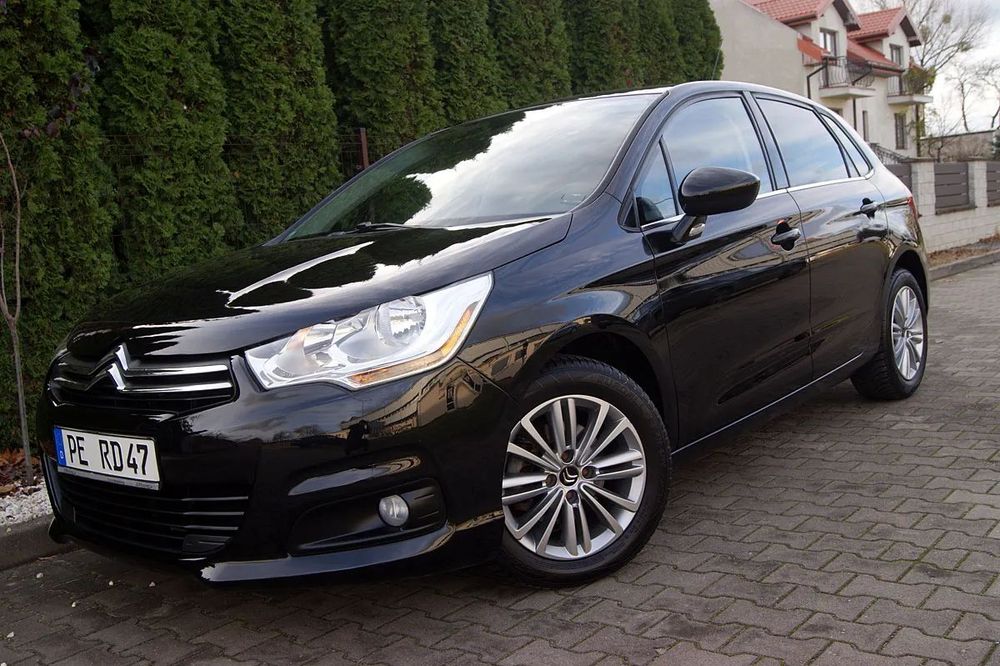 Citroën C4 TYLKO 99oookm!!! CZARNE C4 1,6 16V Bogate wyposażenie OPŁACONY Niemcy