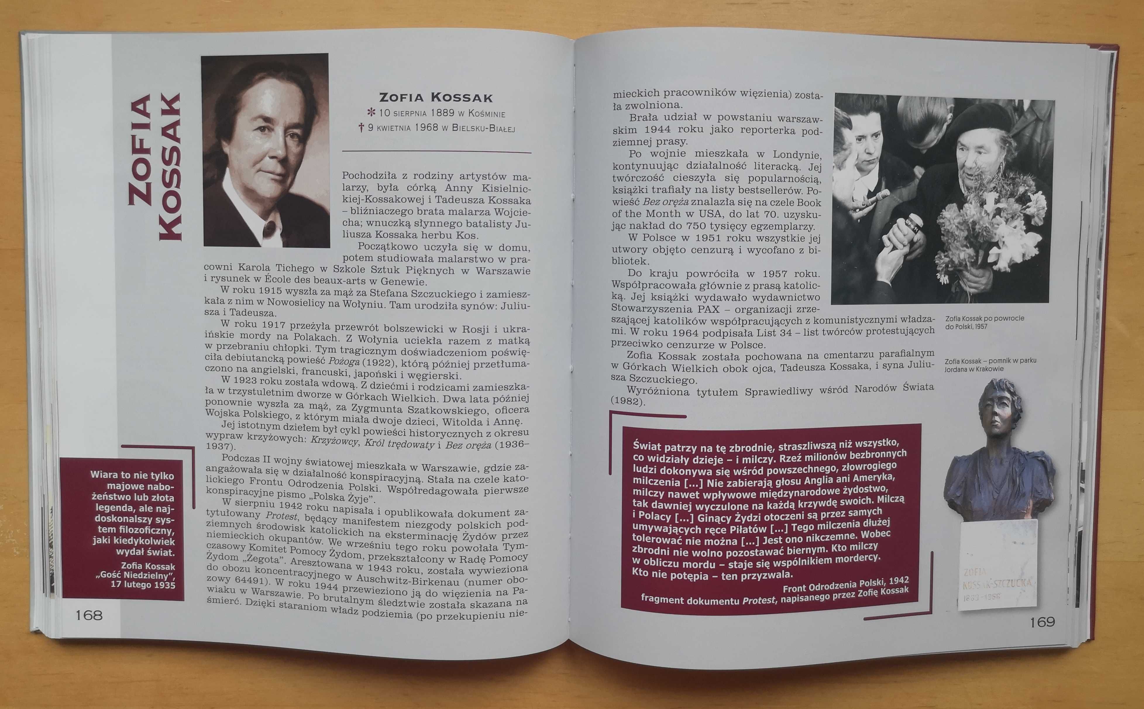 Wielcy Polacy - książka przydatna w nauce języka polskiego i historii.