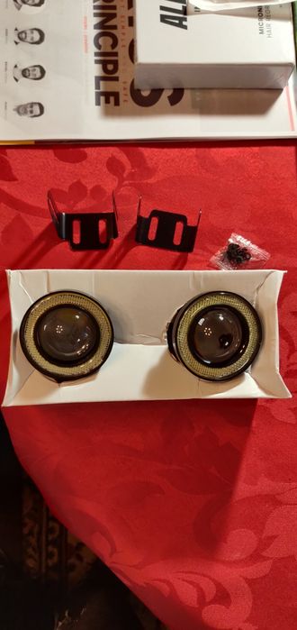 Faróis nevoeiro com DRL 2.5" 64mm